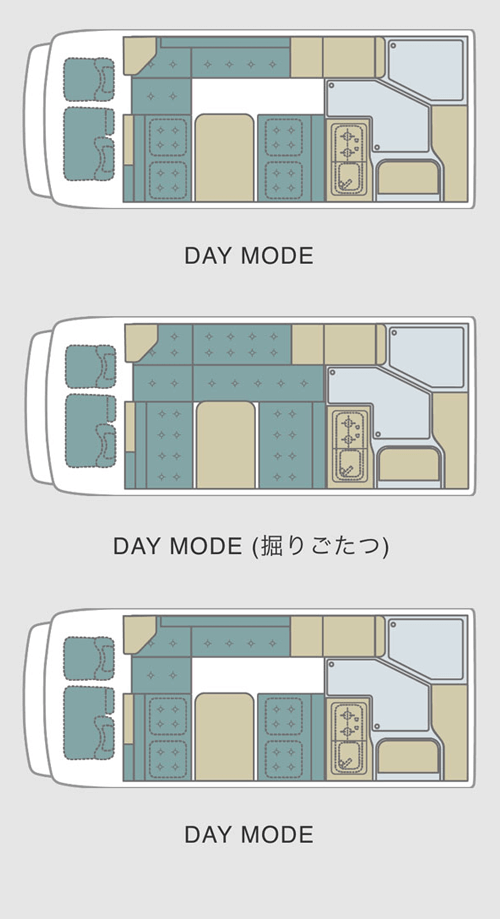 コルドリーブス　車内モード